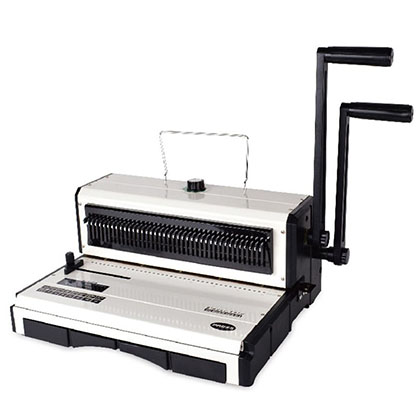 Біндер на металеву пружину YIBO T970 квадратні отвори (000011982)